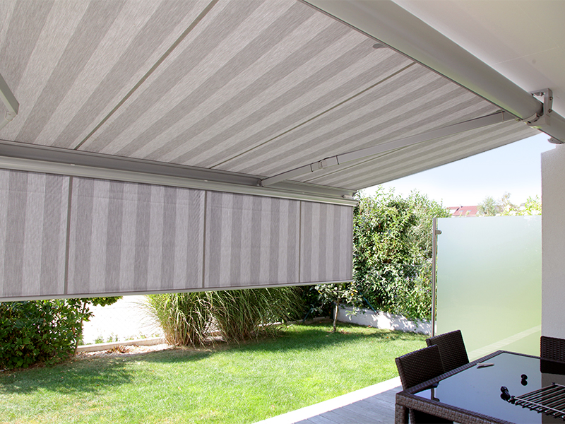 Terrasse mit Markisen Terrasse mit Markisen