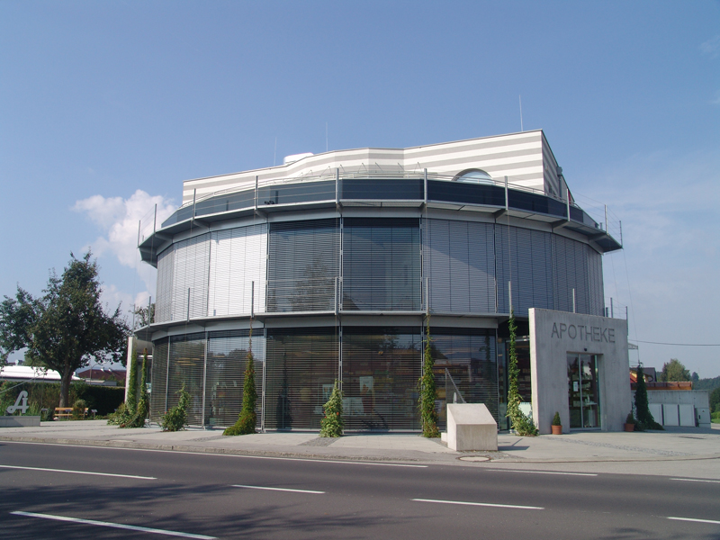 Apotheke in Laakirchen mit Raffstoren Apotheke in Laakirchen mit Raffstoren