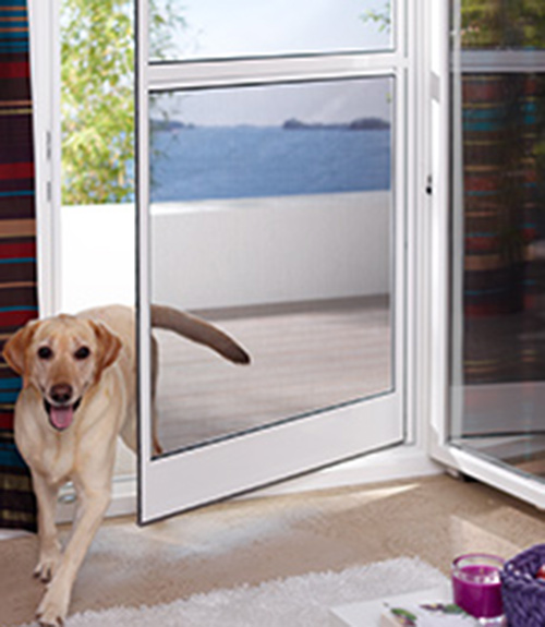 Insektenschutz Drehtüre