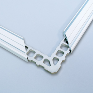 Winkellasche aus Edelstahl Winkellasche aus Edelstahl