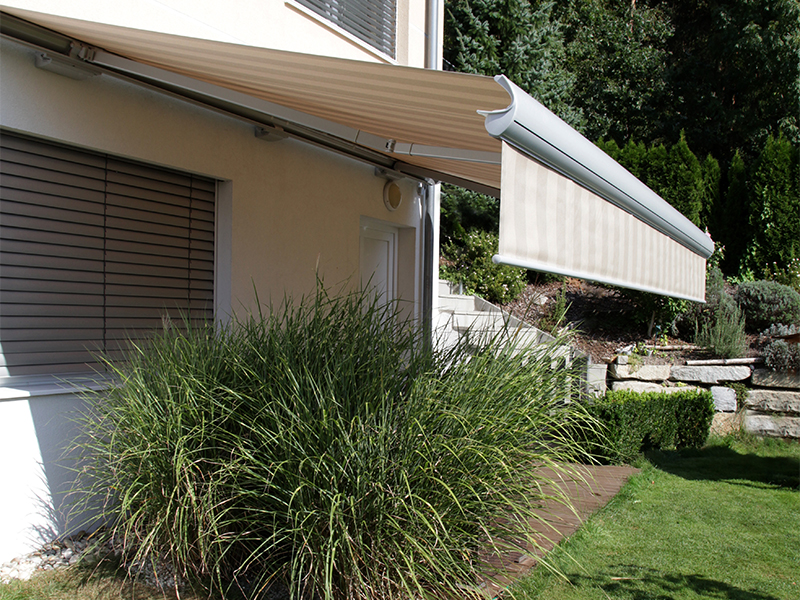 Nahaufnahme Markisen Shadow Effect Nahaufnahme Markisen Shadow Effect