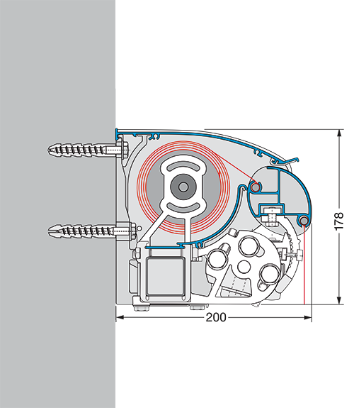 STYLE - die elegante Hülsenmarkise