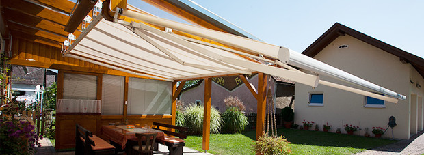 PENDOLINO - die flexible Gelenkarmmarkise